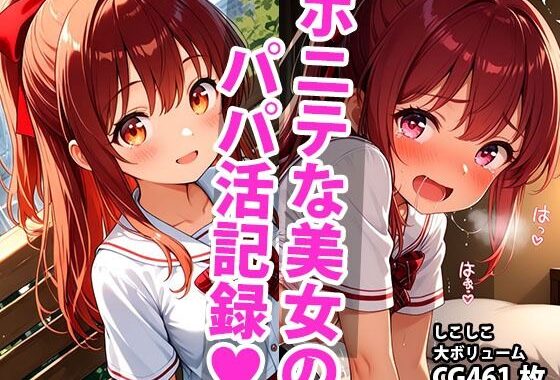 ちっぱいポニーテール学生美少女のえっちなパパ活記録【無料エロ漫画】d_595174…無料で読む