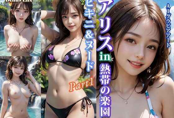 アリスin熱帯の楽園 ビキニ＆ヌードPart1【無料エロ漫画】d_597860…初回クーポンあり