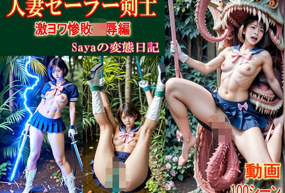 【スマホ動画】人妻美女セーラー剣士Saya/激ヨワ惨敗凌●編【無料エロ漫画】d_599634…無料で読む