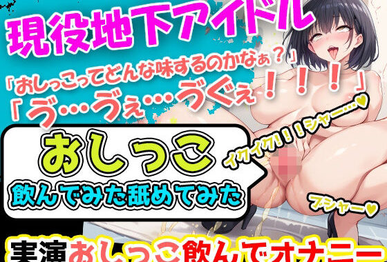 【おしっこ潮吹き飲んでみた】地下アイドルによる禁断のおしっこ潮吹き味見企画がキターッw！グェ…ヴォェ！！！【無料エロ漫画】d_601033…実質無料