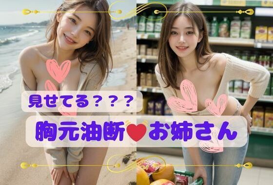 見せてる？胸元油断お姉さん【無料エロ漫画】d_601129…無料で読む