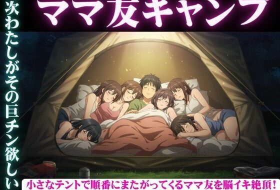 ママ友五人とキャンプに・・酔っ払ってしまい順番に僕のちんこに跨ってくる物語【無料エロ漫画】d_602756…初回クーポンあり