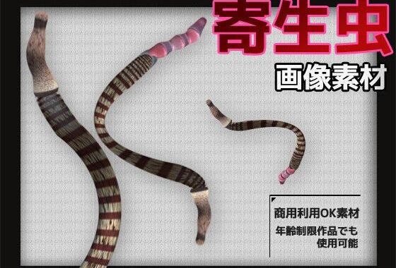 寄生虫の画像素材〜商用OK著作権フリー〜3D画像素材シリーズ【無料エロ漫画】d_602956…初回クーポンあり