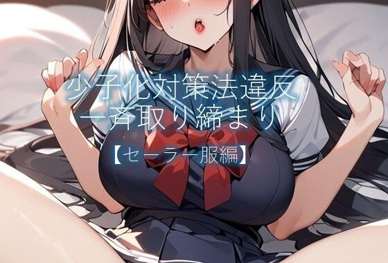 少子化対策法違反一斉取り締まり【セーラー服編】【無料エロ漫画】d_602997…割引クーポンで超お得に