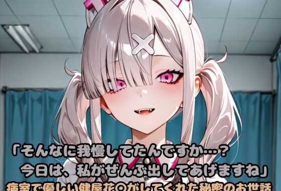 「そんなに我慢してたんですか…？今日は、私がぜんぶ出してあげますね」病室で優しい健屋花〇がしてくれた秘密のお世話【無料エロ漫画】d_603005…実質無料