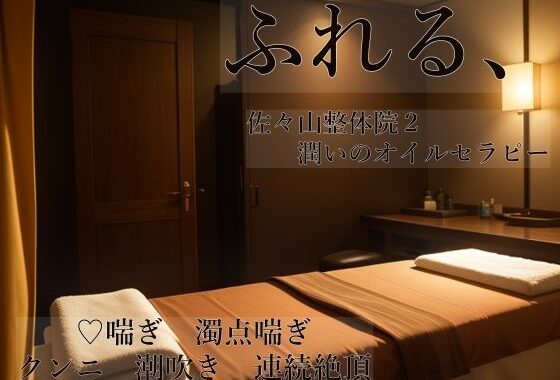 ふれる、 佐々山整体院2 潤いのオイルセラピー【無料エロ漫画】d_603510…無料で読む