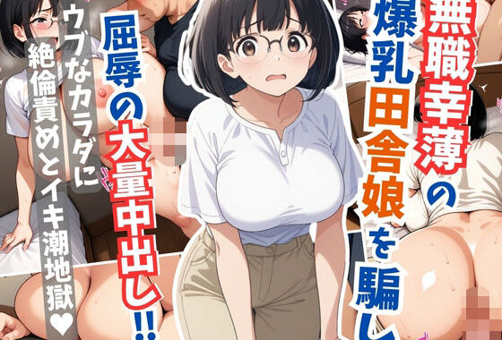 無職幸薄の爆乳田舎娘を騙し屈辱の大量中出し【無料エロ漫画】d_605803…実質無料