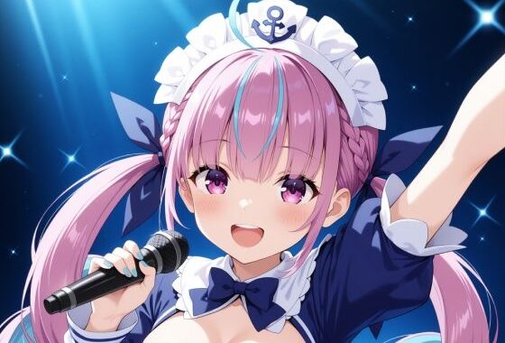 【湊あ〇あ】ライブ後のあくたんと気持ちいいこと（はぁと）【無料エロ漫画】d_606648…初回クーポンあり