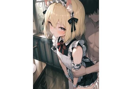 ちょいロリ美少女猫耳メイドをバックで・・・【無料エロ漫画】d_608113…無料で読む