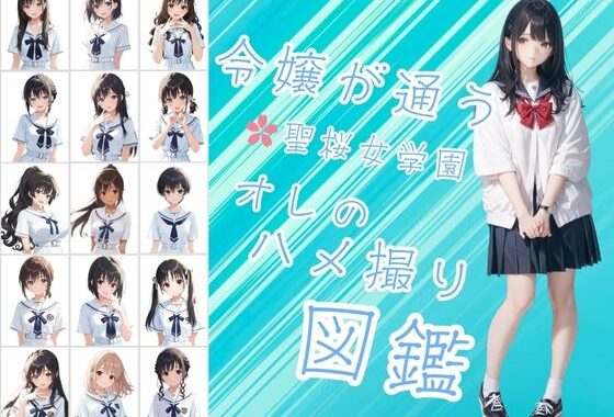 令嬢が通う聖桜女学園（せいおうじょがくえん）  オレのハメ撮り図鑑【無料エロ漫画】d_609633…初回クーポンあり