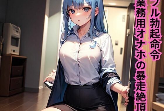 フル勃起命令！業務用オナホの暴走絶頂【無料エロ漫画】d_610987…実質無料