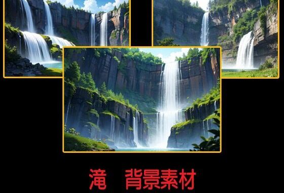 滝  背景素材【無料エロ漫画】d_611284…初回クーポンあり