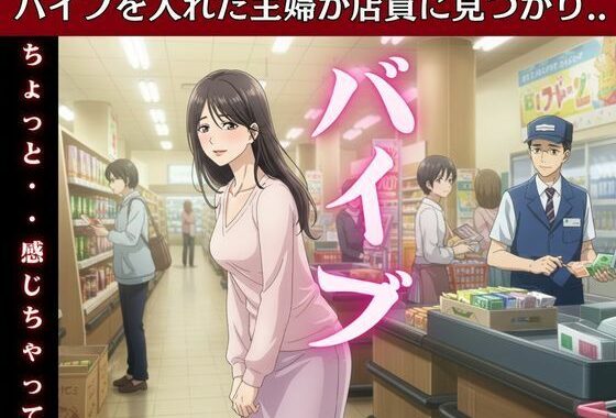 主婦はバイブを突っ込んだままスーパーのパートに行き店長とSEX！変態主婦はパンツを履かずスーパーに買い物に行き息子のお父さんとエッチ【無料エロ漫画】d_611987…実質無料