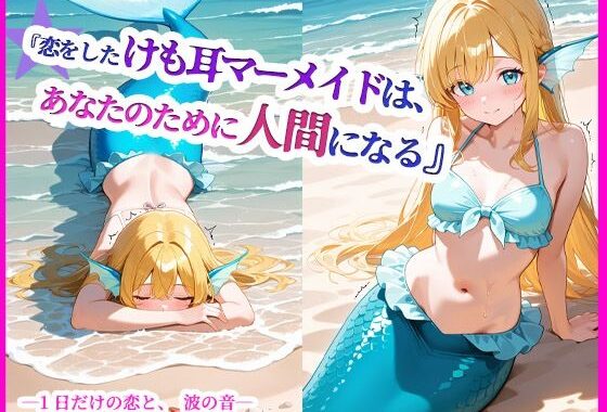 「恋をしたけも耳マーメイドは、あなたのために人間になる」【無料エロ漫画】d_612107…無料で読む