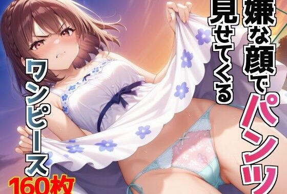 嫌な顔でパンツ見せてくるワンピース【無料エロ漫画】d_614628…割引クーポンで超お得に