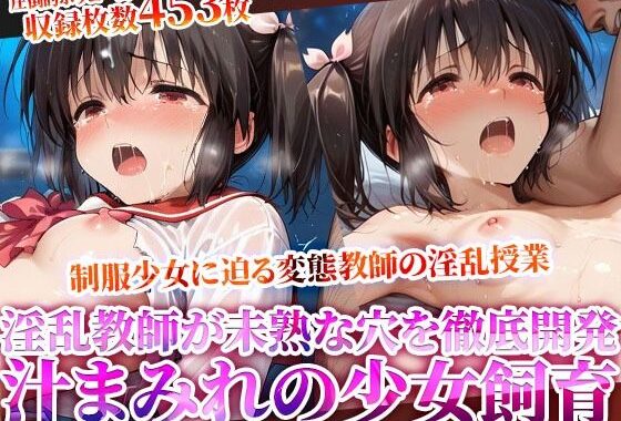 妹系の制服少女に迫る禁断の所業！未熟な穴を開発しながら少女を徹底飼育する変態教師の淫乱授業！【無料エロ漫画】d_615651…実質無料