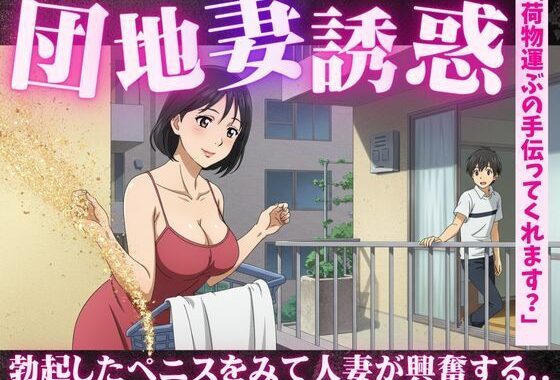 団地妻の誘惑に負けて・・・「彫刻のようなペニスですね」人妻にみせるペニスを弄ばれて【無料エロ漫画】d_615840…実質無料