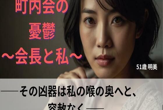 【シニア恋愛】「町内会の憂鬱」〜その凶器は私の喉の奥へと、容赦なく〜51歳明美【官能朗読】【無料エロ漫画】d_616343…実質無料