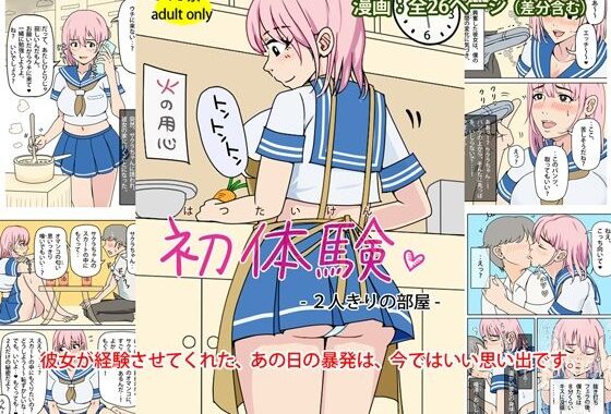 初体験 – 2人きりの部屋【無料エロ漫画】d_617247…実質無料