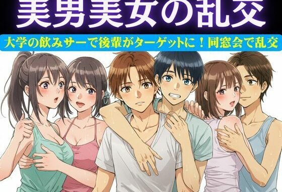 同窓会で集まった6人で乱交パーティー！美男美女がとっかえひっかえ乱れまくる…【無料エロ漫画】d_618957…割引クーポンで超お得に