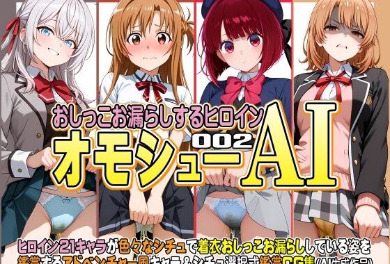オモシューAI おしっこお漏らしするヒロイン002【無料エロ漫画】d_608482…実質無料