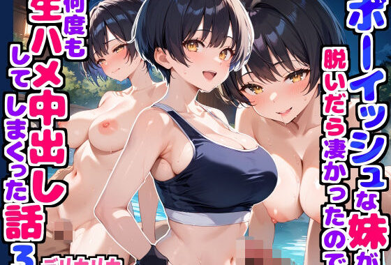 ボーイッシュな妹が脱いだらすごかったので何度も生ハメして中出ししまくった話3【無料エロ漫画】d_614662…無料で読む