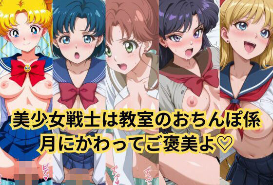 セーラー美少女の日常はクラスメイトの性処理係、このおま○こが月にかわってご褒美よっ【無料エロ漫画】d_614910…初回クーポンあり