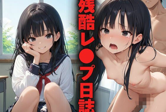 残酷レ〇プ日誌 〜黒髪メ〇〇キ凌●編〜【無料エロ漫画】d_617044…初回クーポンあり