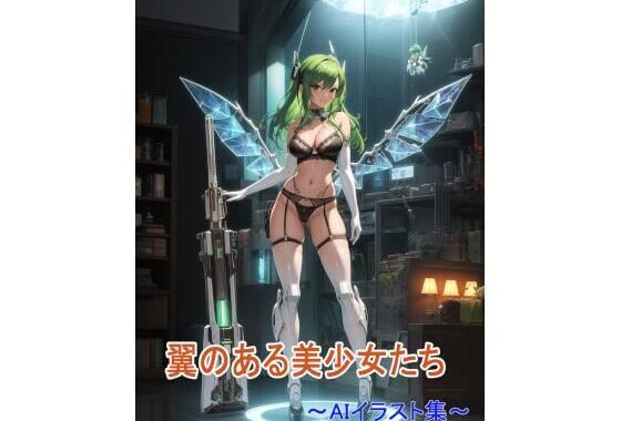 翼のある美少女たち〜AIイラスト〜【無料エロ漫画】d_617399…割引クーポンで超お得に