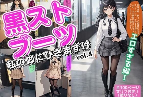 黒ストブーツ、私の脚にひざまずけ vol.4【無料エロ漫画】d_617535…実質無料