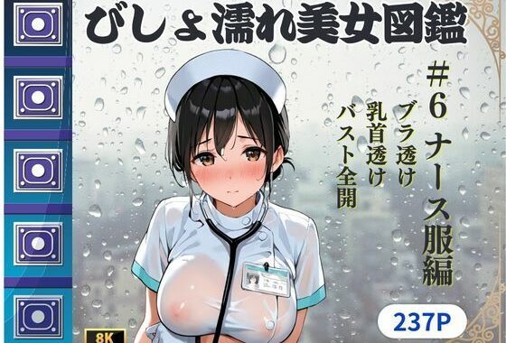 びしょ濡れ美女図鑑 ＃6 ナース服編【無料エロ漫画】d_617829…実質無料