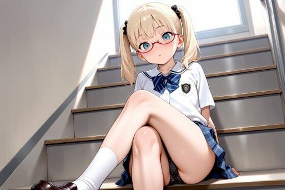 見せつけガールズ☆ツインテール階段編＋（プラス）【無料エロ漫画】d_619746…割引クーポンで超お得に