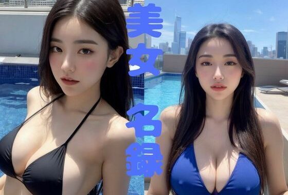 【美女名録】vol7.13  天空の楽園──最上階プールに佇む、ツンデレ美女  193枚【AIグラビア写真集】【無料エロ漫画】d_625994…無料で読む