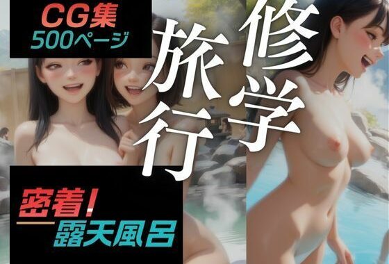 密着！露天風呂 〜とある女子校の修学旅行〜【無料エロ漫画】d_628464…実質無料