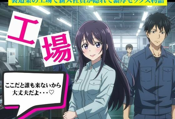 工場で起きたハプニング2作｜製造業の工場で新入社員が隠れて濃厚セックス【無料エロ漫画】d_629717…無料で読む