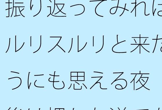 振り返ってみればスルリスルリと来たようにも思える夜  今後は慣れた道でも・・・・そしてまだまだ・・・【無料エロ漫画】d_630009…無料で読む