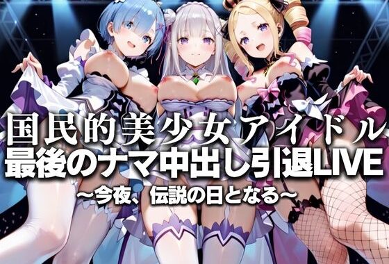 国民的アイドル引退LIVE〜観客5万人の前で中出しセックス〜 R〇:ゼロから始める異世界生活編【無料エロ漫画】d_630763…初回クーポンあり