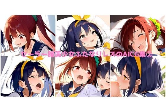 セーラー服美少女ふたなりレズのAICG集 2【無料エロ漫画】d_631864…割引クーポンで超お得に