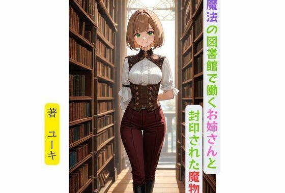 魔法の図書館で働くお姉さんと封印された魔物【無料エロ漫画】d_632977…実質無料