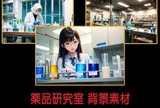 薬品研究室 背景素材【無料エロ漫画】d_633383…無料で読む