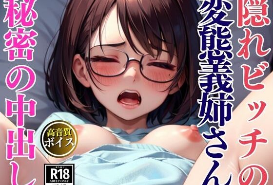 隠れビッチの変態メガネお義姉さん-秘密の生中出しFU〇K-【無料エロ漫画】d_641667…実質無料