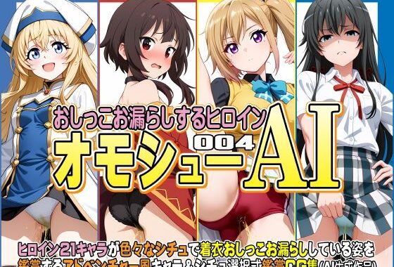 オモシューAI おしっこお漏らしするヒロイン004【無料エロ漫画】d_639720…初回クーポンあり