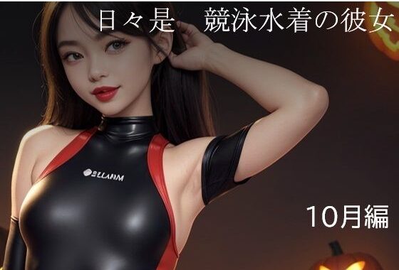 日々是競泳水着の彼女【10月】【無料エロ漫画】d_642459…実質無料