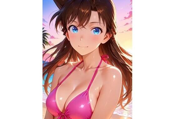 毛〇蘭  ピンク色のビキニでクンニされる【無料エロ漫画】d_642891…割引クーポンで超お得に