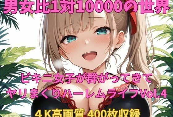 男女比1対10000の世界 ビキニ女子とセックスし放題でちんぽが乾く暇もないヤリ放題ハーレムライフ！！Vol.4【無料エロ漫画】d_650852…割引クーポンで超お得に