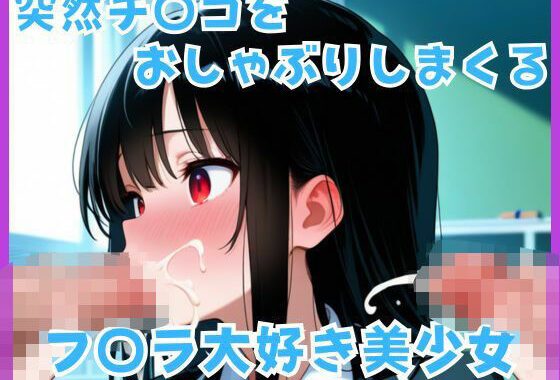 突然チ〇コをおしゃぶりしまくる  フ〇ラ大好き美少女【無料エロ漫画】d_651187…実質無料
