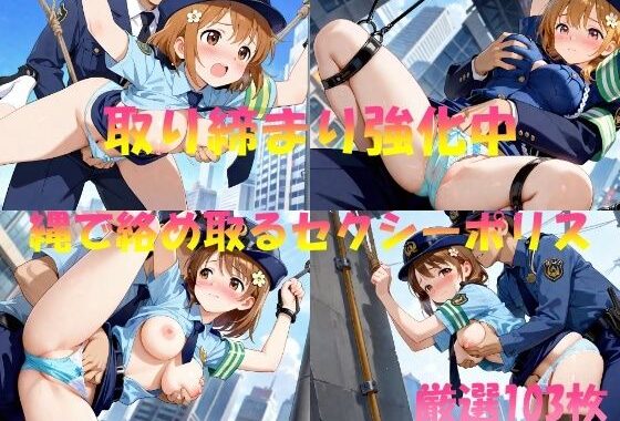 取り締まり強化中  縄で絡めとるセクシーポリス【無料エロ漫画】d_548176…初回クーポンあり