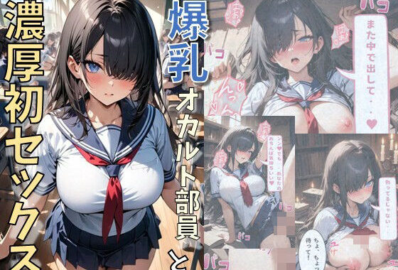爆乳オカルト部員と濃厚初セックス【無料エロ漫画】d_560904…割引クーポンで超お得に