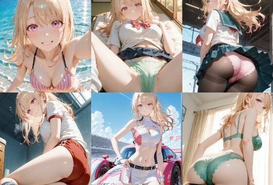 「黒岩メダカに私の可愛いが通じない」川井モナ  セクシー写真集6（全500枚）【無料エロ漫画】d_563303…実質無料
