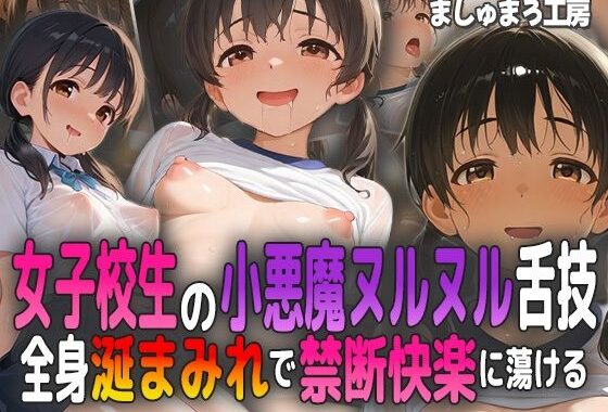女子校生の小悪魔ヌルヌル舌技！ 全身涎まみれで禁断快楽に蕩ける！【無料エロ漫画】d_583810…初回クーポンあり